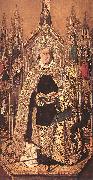 Bartolome Bermejo St Dominic Enthroned in Glory painting